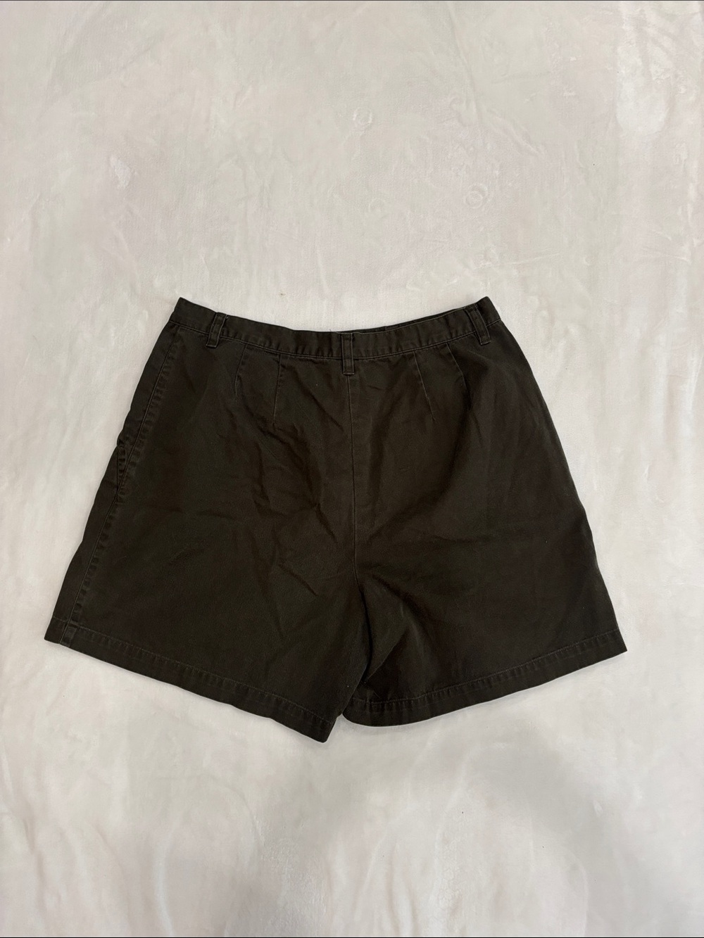 Northern Reflections Olive Green Cotton Bermuda Shorts - Picture 4 of 4